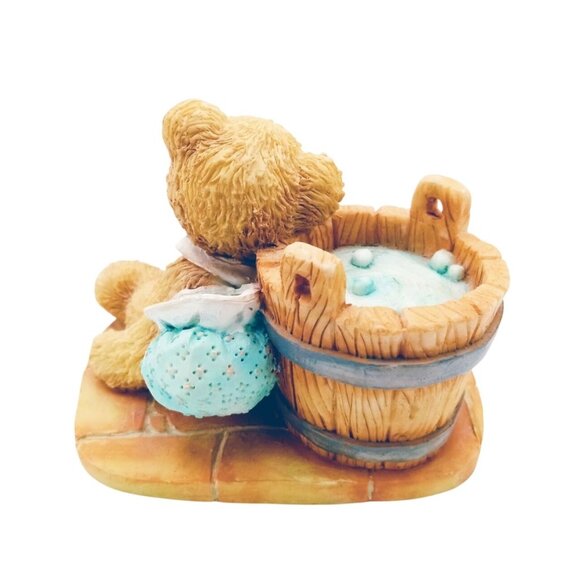 Joshua Love Repairs All Cherished Teddies Vintage 1991 950556 2.25 Inch Figure - Picture 9 of 15